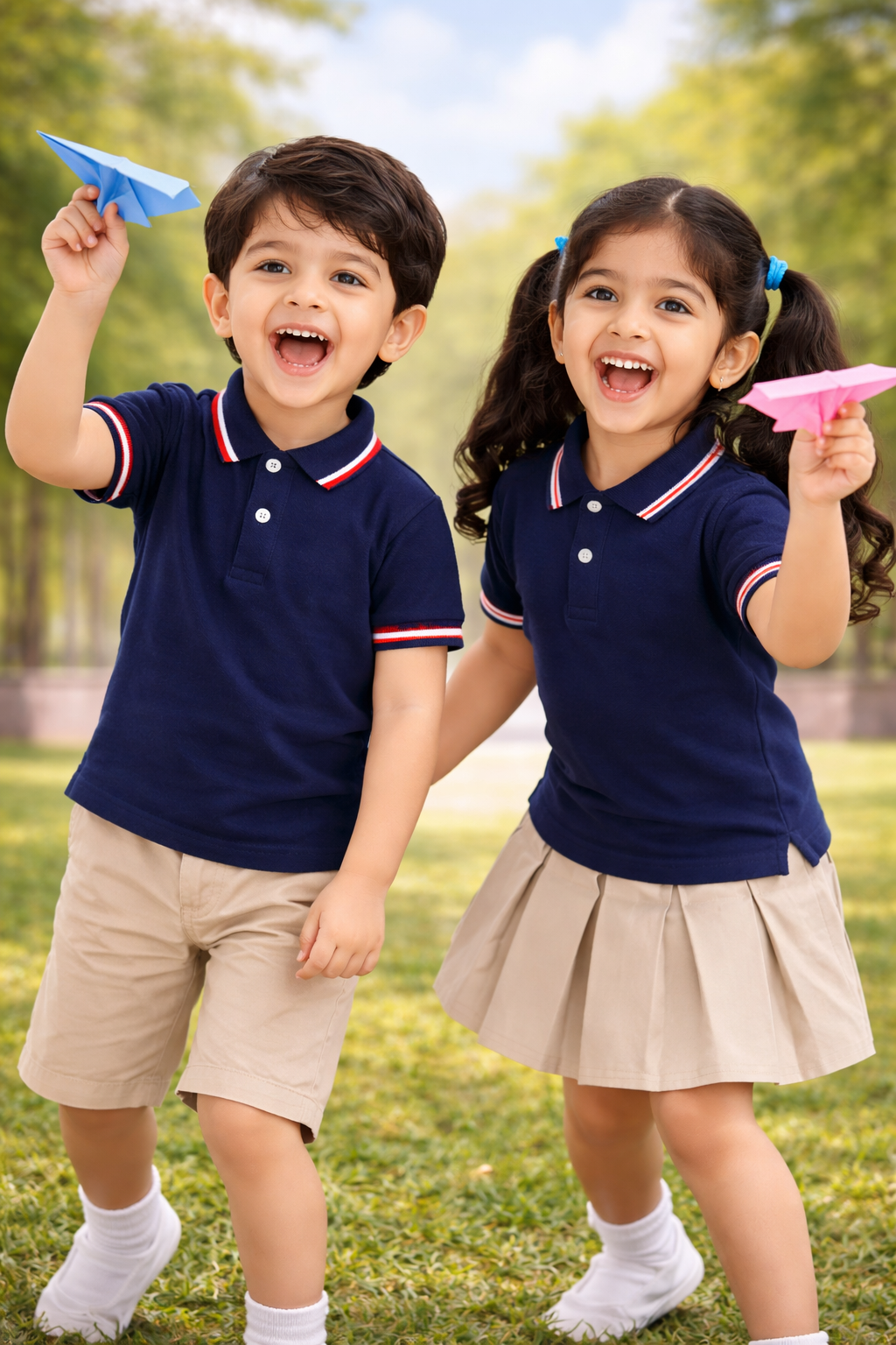 Kids outdoor play